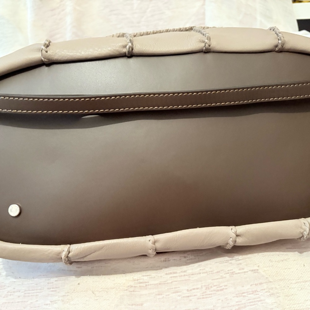 Gianni Conti Italian Leather Patchwork Shoulder T… - image 7